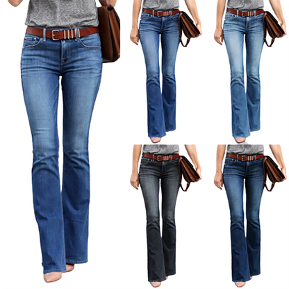 Funki Findz | Pants | Women's Boyfriend Jeans | Mid Waist
