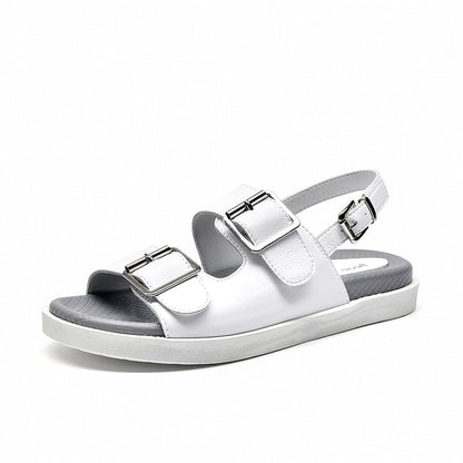 Funki Findz | Shoes | Women's Summer Leather Slide Sandals