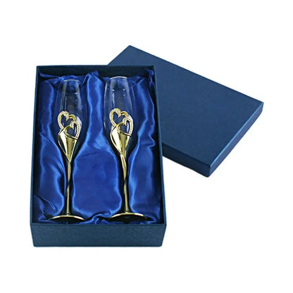 Funki Findz | Glasses | Wedding Champagne Glasses | Toast x 2