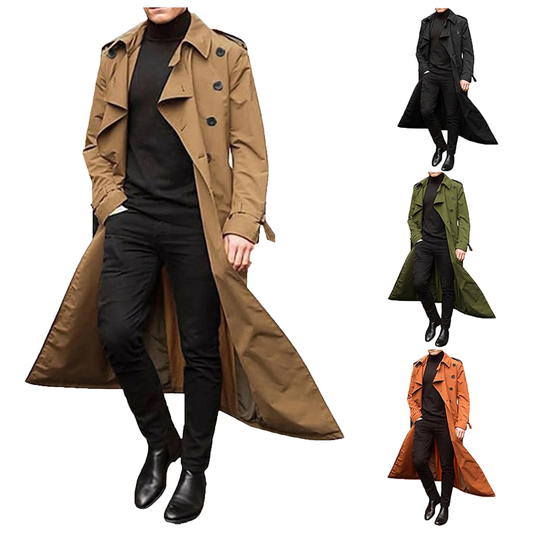 Funki Findz | Jackets | Men's Long Windbreak | Trench Coat