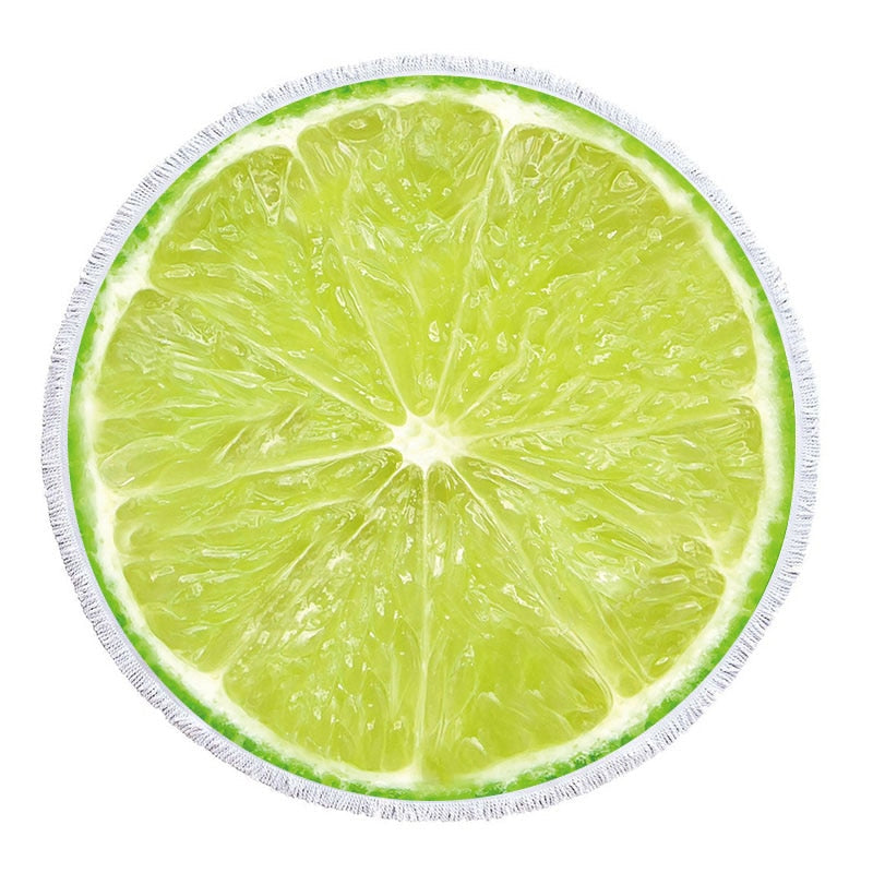 Funki Findz | Beach Mats | Fruit Printed Beach Mat Towel Throw