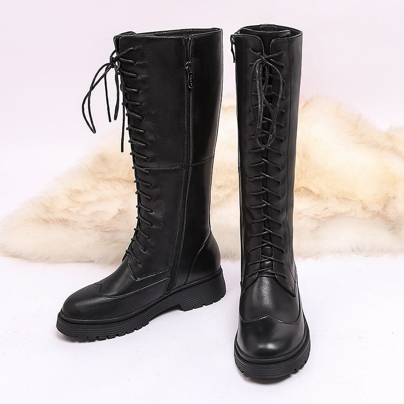 Funki Findz | Boots | Women's Leather Winter Boots | Sheep Skin