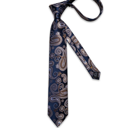 Funki Findz | Neck Ties | Men's Luxury 3Pcs Formal Tie Sets