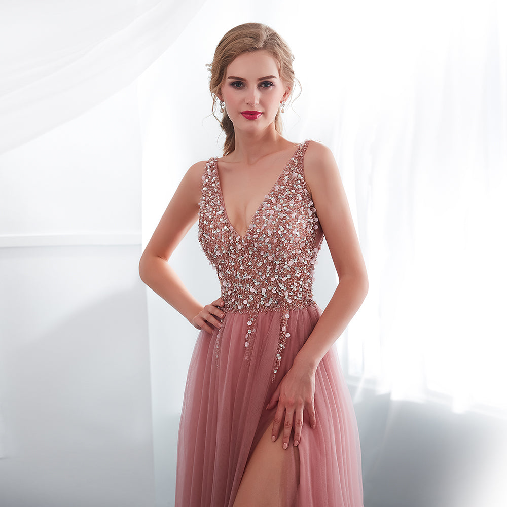 Funki Findz | Dresses | Women's Beaded  Evening Dress | Tulle