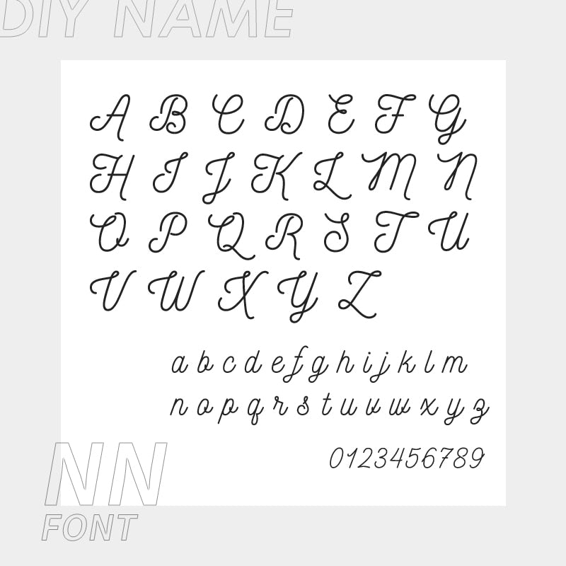 Funki Findz | Earrings | Custom Name Initial Vertical Drop Earring