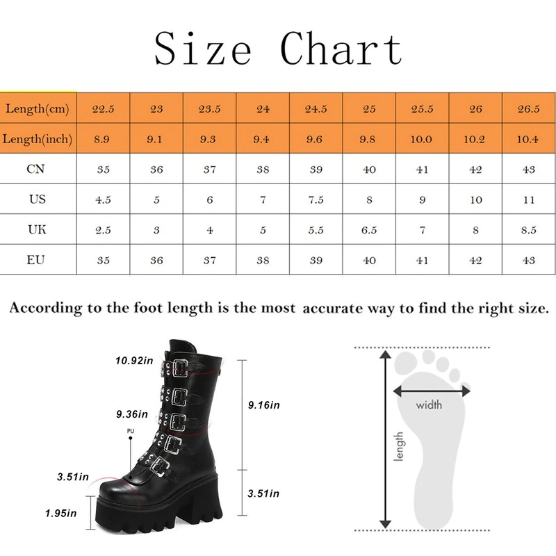 Funki Findz | Boots | Women's Platform Buckle Strap Wedges