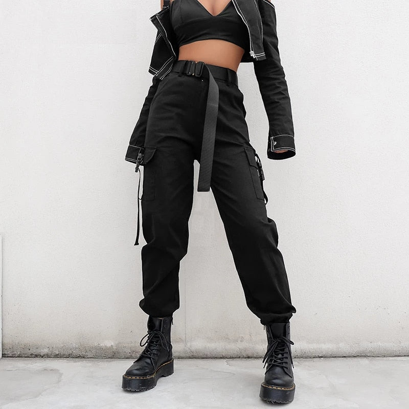 Funki Findz | Pants | Women's Big Pockets Loose Cargo Pant