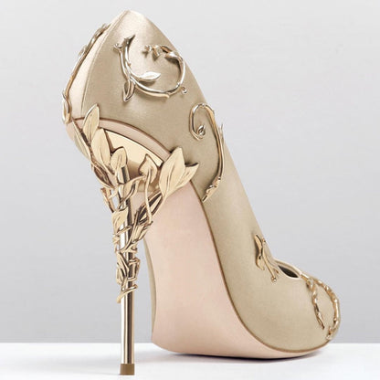 Funki Findz | Shoes | Women's Elegant Silk Formal Prom Stilettos