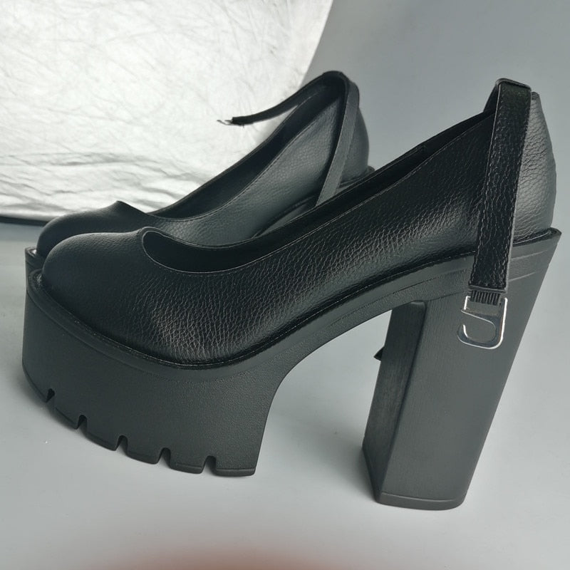 Funki Findz | Shoes | Women's Sexy High Chunky Heel Platforms