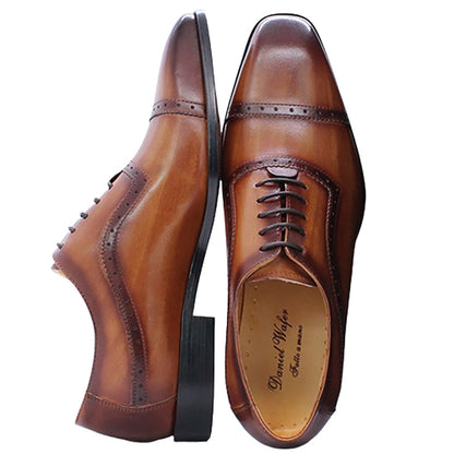 Funki Findz | Shoes | Men's Elegant Leather Oxford Brogue Shoe