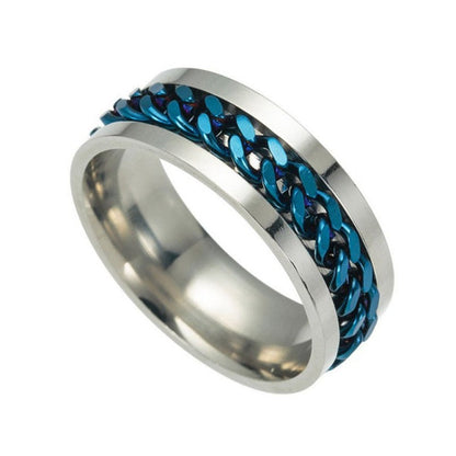 Funki Findz | Rings | Men's Moveable Ring | Stainless Steel Ring
