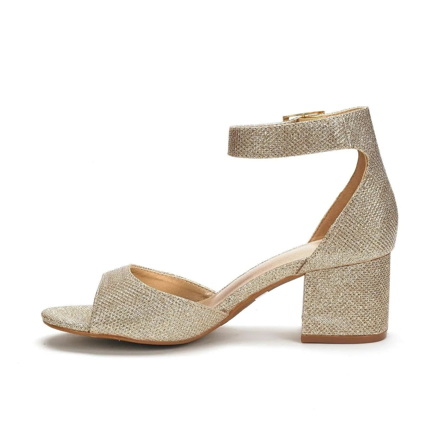 Funki Findz | Shoes | Women's Shimmery Gold Silver Sandals
