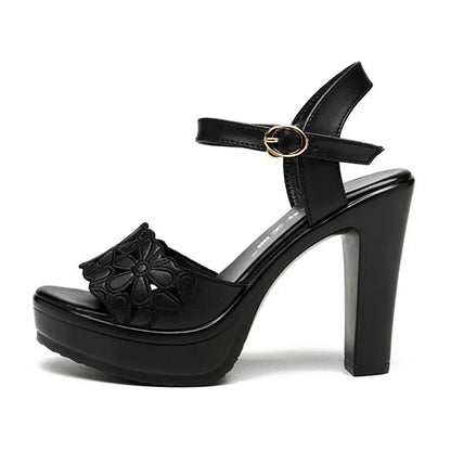 Funki Findz | Shoes | Women's Block Heel Platform Sandals