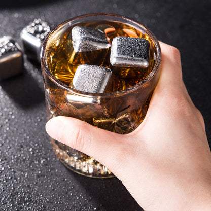Funki Findz | Whisky Stones | Stainless Steel Ice Cubes Sets