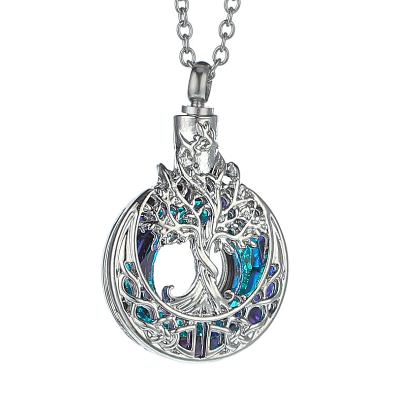 Funki Findz | Cremation Urn Necklaces | Heart Paw Pendant