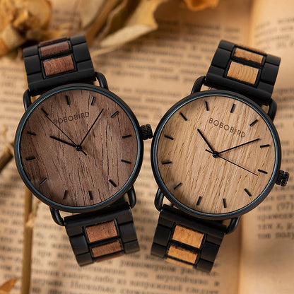 Funki Findz | Watches | Men's Wood Quartz Wristwatch | Gift