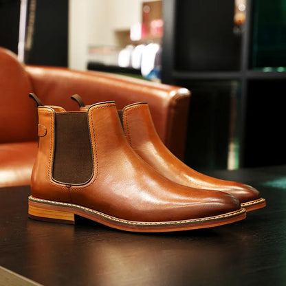 Funki Findz | Boots | Men's Stylish Luxury Leather Chelsea Boots