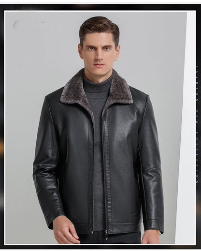 Funki Findz | Jackets | Men's Leather Luxury Sheepskin Jacket