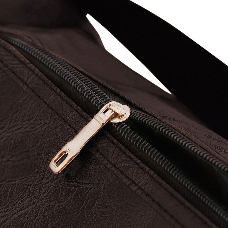 Funki Findz | Bags | Travel Bags | Faux Leather Overnight Bag
