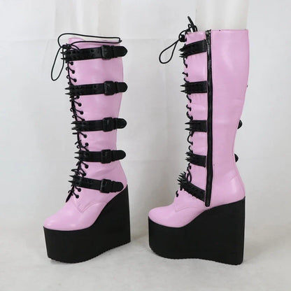Funki Findz | Boots | Women's Super High Custom Platform Boot