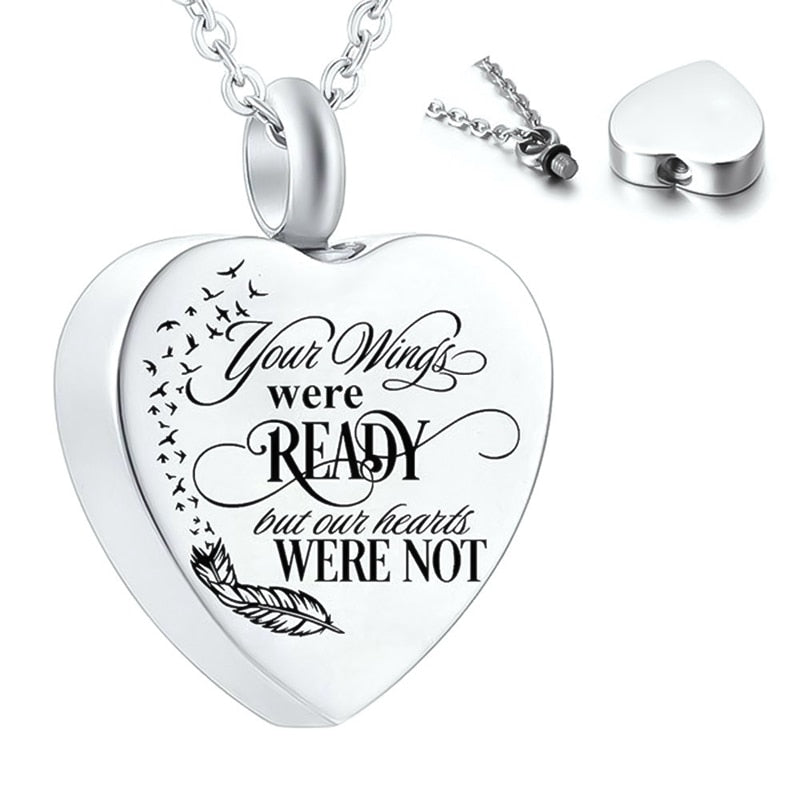Funki Findz | Cremation Urn Necklaces | Heart Paw Pendant