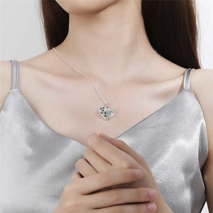 Funki Findz | Cremation Urn Necklaces | Heart Paw Pendant