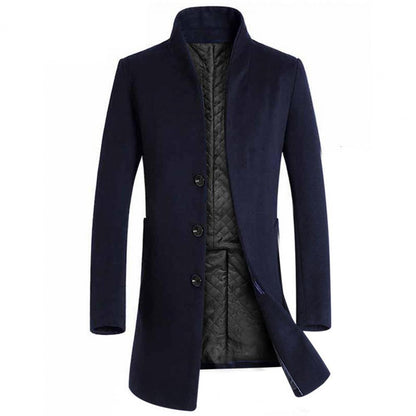 Funki Findz | Jackets | Men's Winter Wool Blend Slim Fit Jacket