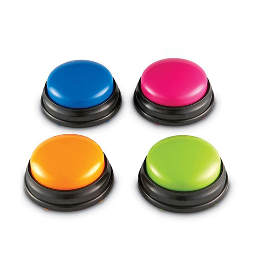 Funki Findz | Pet Toys | Recordable Button Learning Aid for Kids, Pets