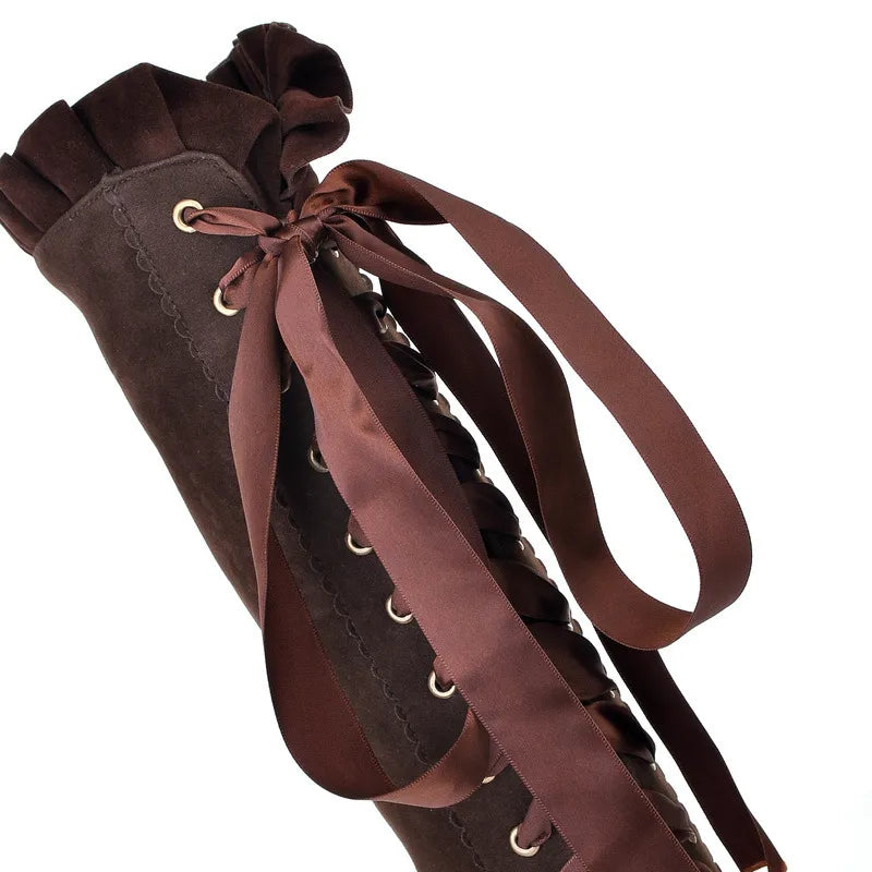 Funki Findz | Boots | Women's Over Knee Ribbon Lace Up Boots
