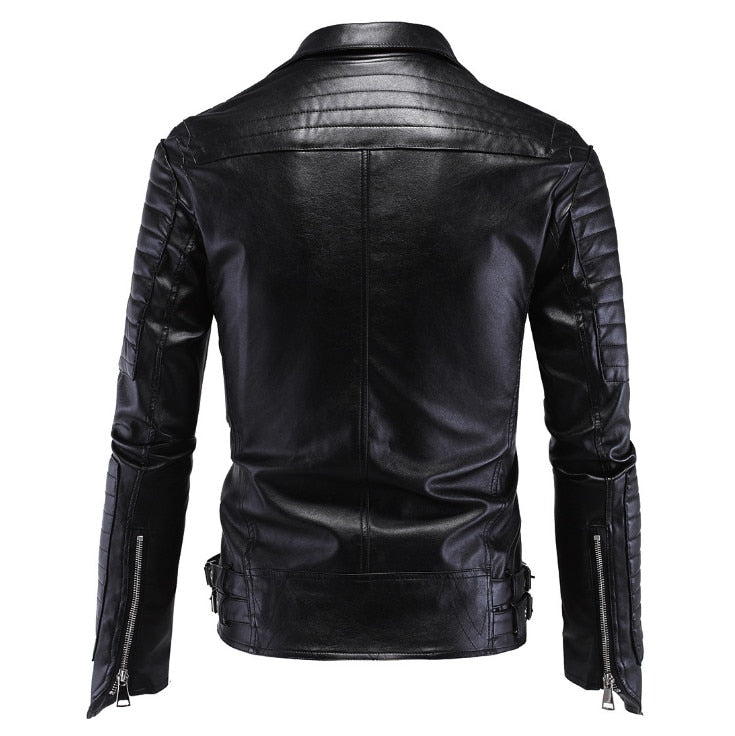 Funki Findz | Jackets | Men's Faux Leather Gothic Skull Jacket