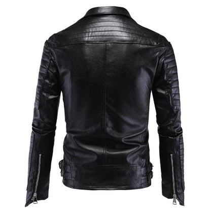 Funki Findz | Jackets | Men's Faux Leather Gothic Skull Jacket
