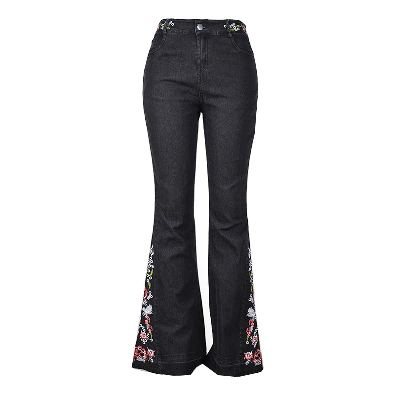 Funki Findz | Pants | Women's Boho Hippy Embroidered Jeans