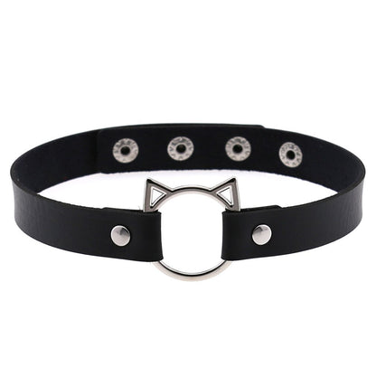 Funki Findz | Necklaces | Unisex Hip Hop PU Leather Choker