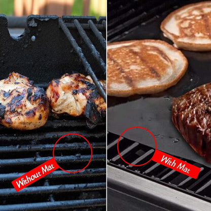 Funki Findz | Grill Mats | Non-stick Reusable BBQ Grill Mats