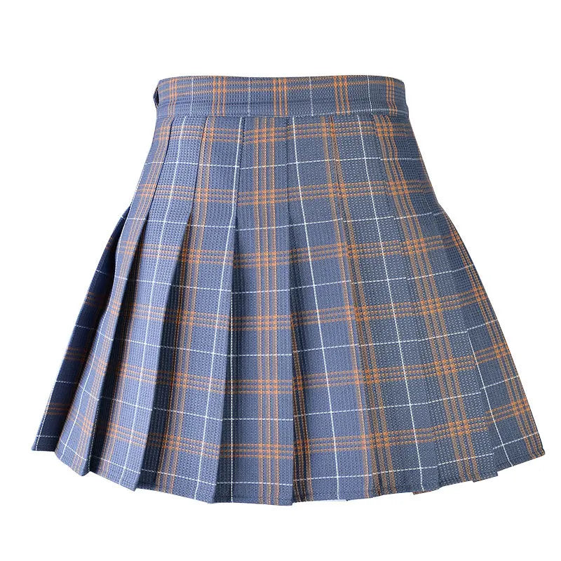 Funki Findz | Skirts | Women's Harajuku Preppy Plaid Mini Skirts
