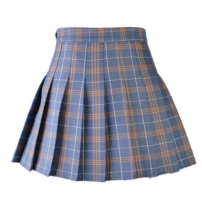 Funki Findz | Skirts | Women's Harajuku Preppy Plaid Mini Skirts