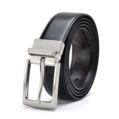 Funki Findz | Belts | Men's Luxury Leather Belt Reversible Buckle