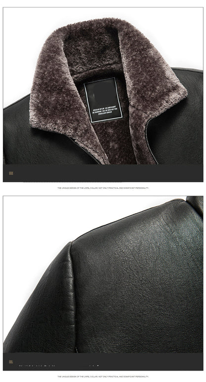 Funki Findz | Jackets | Men's Leather Luxury Sheepskin Jacket