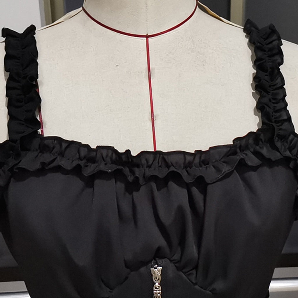 Funki Findz | Dresses | Women's Gothic Lace Up Victorian Dress