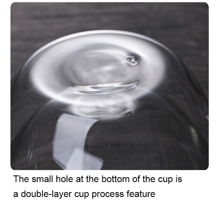 Funki Findz | Cups | Glass Double Wall Borosilicate Mug 2/3/4