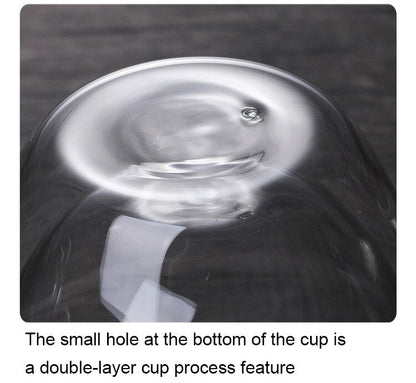 Funki Findz | Cups | Glass Double Wall Borosilicate Mug 2/3/4
