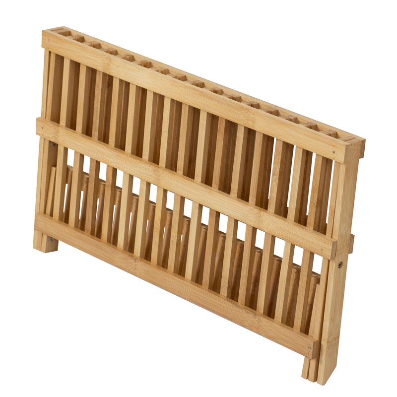 Funki Findz | Dish Racks | Bamboo Foldable Dish Drying Drainer