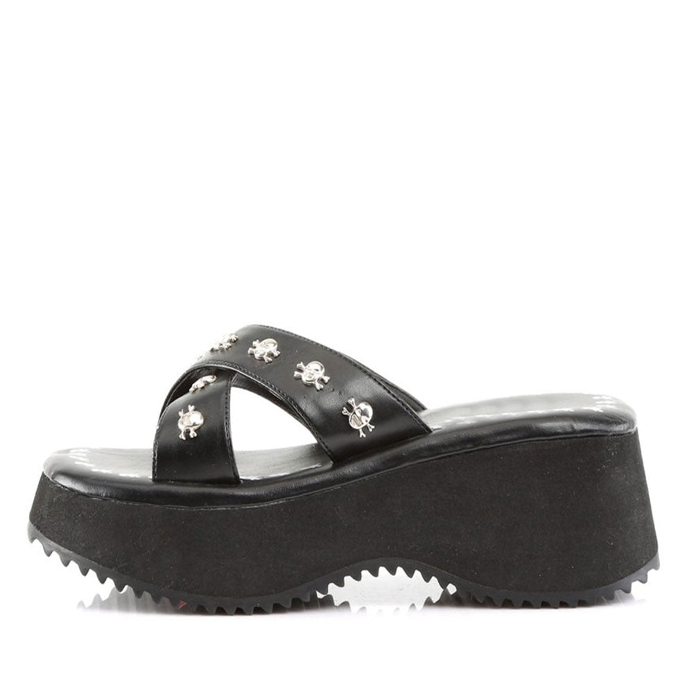 Funki Findz | Shoes | Women's Gothic Platform Wedge Sandals