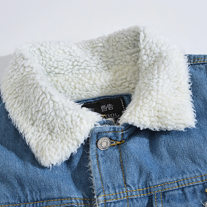 Funki Findz | Jackets | Men's Warm Denim and Sherpa Jackets