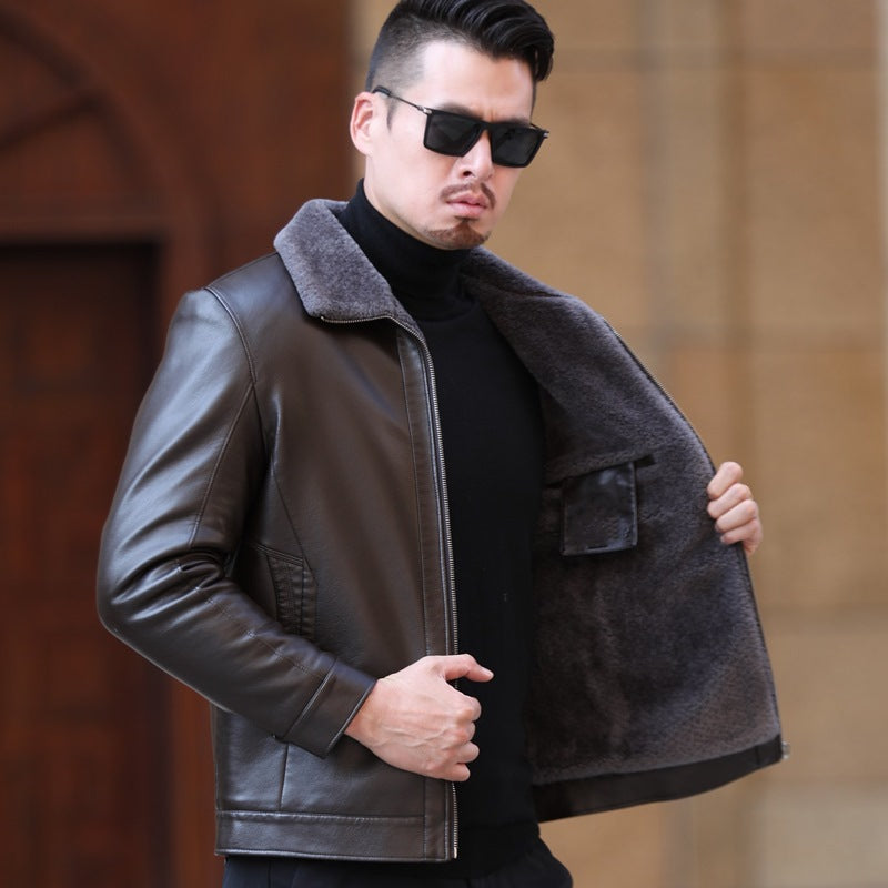 Funki Findz | Jackets | Men's Leather Luxury Sheepskin Jacket