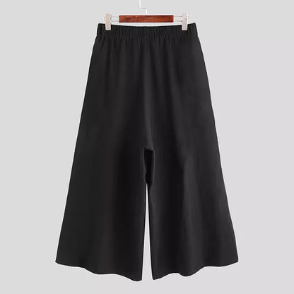 Funki Findz | Skirts | Men's Japanese Style Wide Leg Skirt Pants
