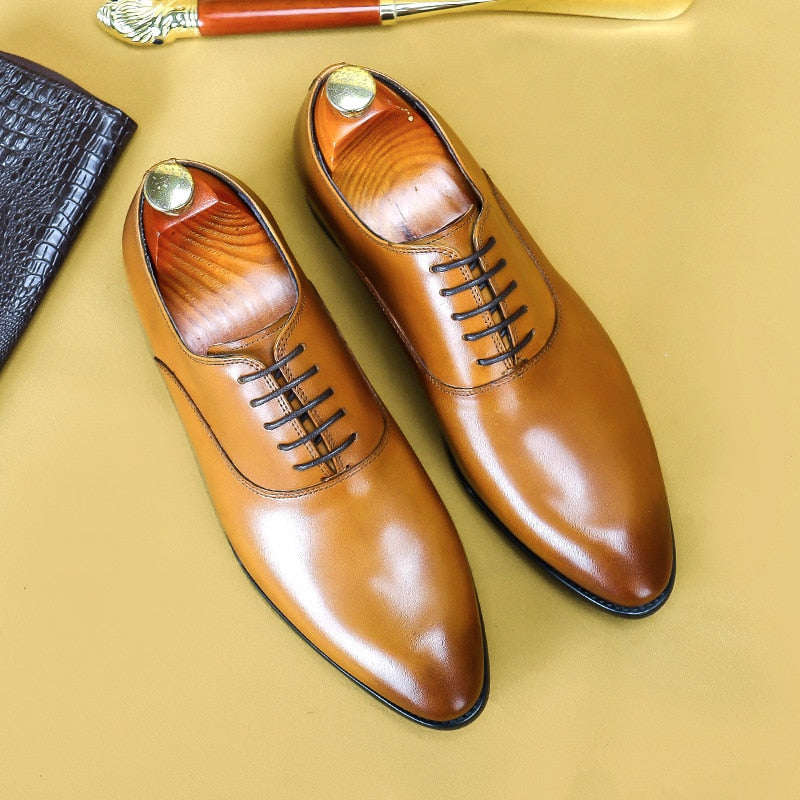 Funki Findz | Shoes | Men's Formal Leather Oxford Shoes