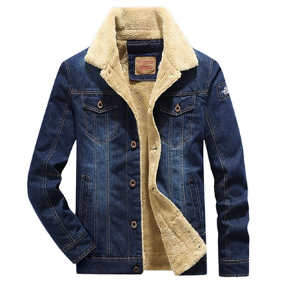 Funki Findz | Jackets | Men's Fleece Denim Trucker Jackets