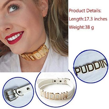 Funki Findz | Necklaces | Unisex Gothc Puddin Choker Necklace