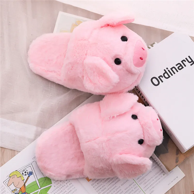 Funki Findz | Shoes | Women's Pink Pig Winter Soft Slippers